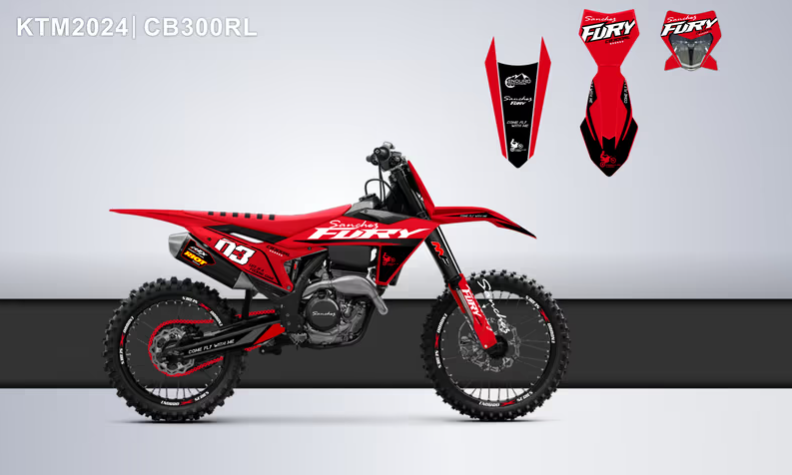 Кроссовый мотоцикл Sanchez Fury CB300RL в Астрахани