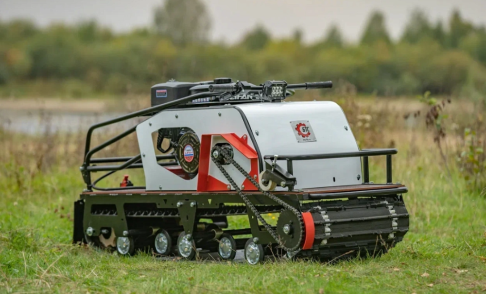 Мотобуксировщик БТС  «LONG» 500/15  э/зап LIFAN (18 Ватт) в Астрахани