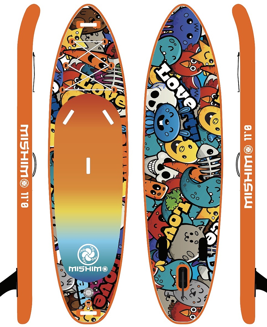SUP (САП) Доска MISHIMO CRAZY-LINE 10.6’ (325см) в Астрахани