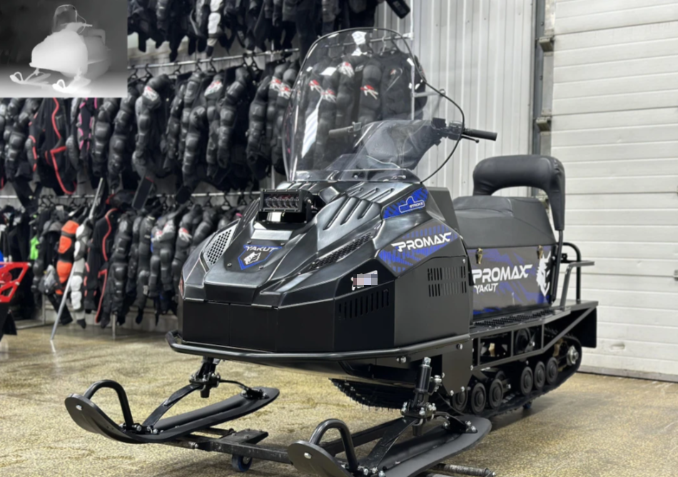 Снегоход PROMAX YAKUT R/К 500 2.0 4T 27 LONG в Астрахани