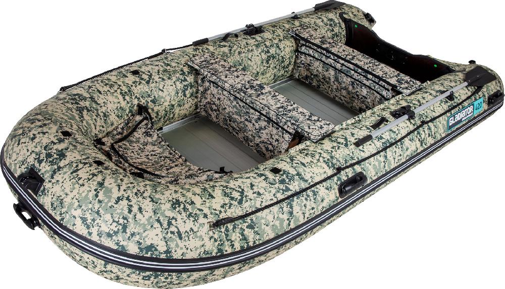 НАДУВНАЯ ЛОДКА GLADIATOR C420AL в Астрахани