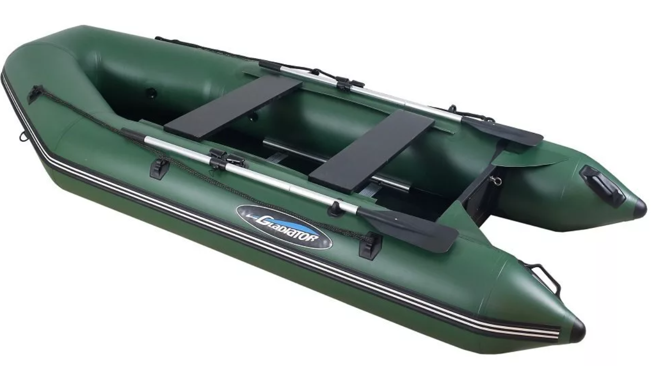 МОТОРНО-ГРЕБНАЯ ЛОДКА ПВХ GLADIATOR A 320 ТК С ФАНЕРНЫМ ПОЛОМ в Астрахани