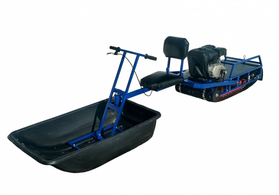 Мотобуксировщик толкач Альбатрос-XL8 с модулем. С фарой, тележки в Астрахани