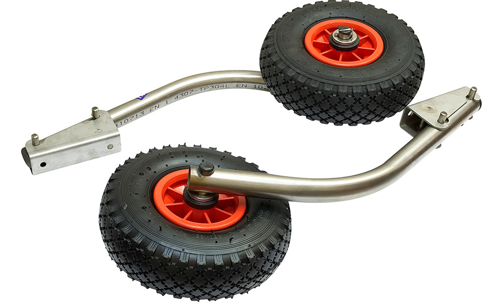 Транцевые колеса модульные для нднд из нержавеющей стали в Астрахани