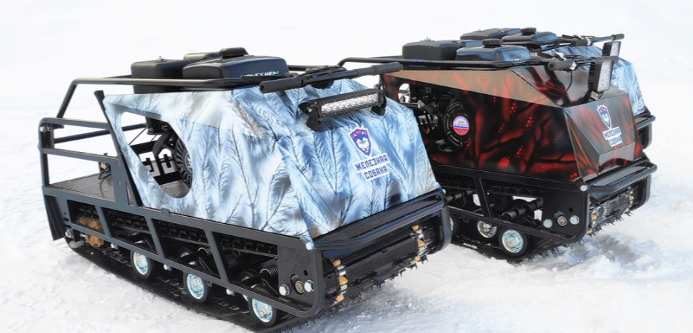 Мотобуксировщик Irondog (Железная собака) M500 15 Камуфляж Охотник в Астрахани