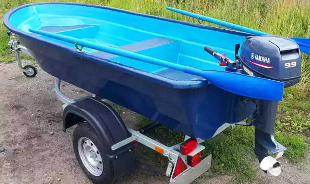 Стеклопластиковая лодка Neman-340 (тримаран) в Астрахани