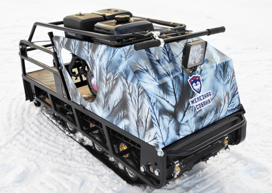 Мотобуксировщик Irondog (Железная собака) M500 15 Камуфляж Охотник в Астрахани