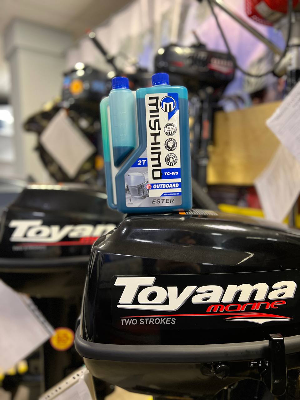 Масло MISHIMO 2T OUTBOARD (ESTER) полусинтетика 1 л в Астрахани