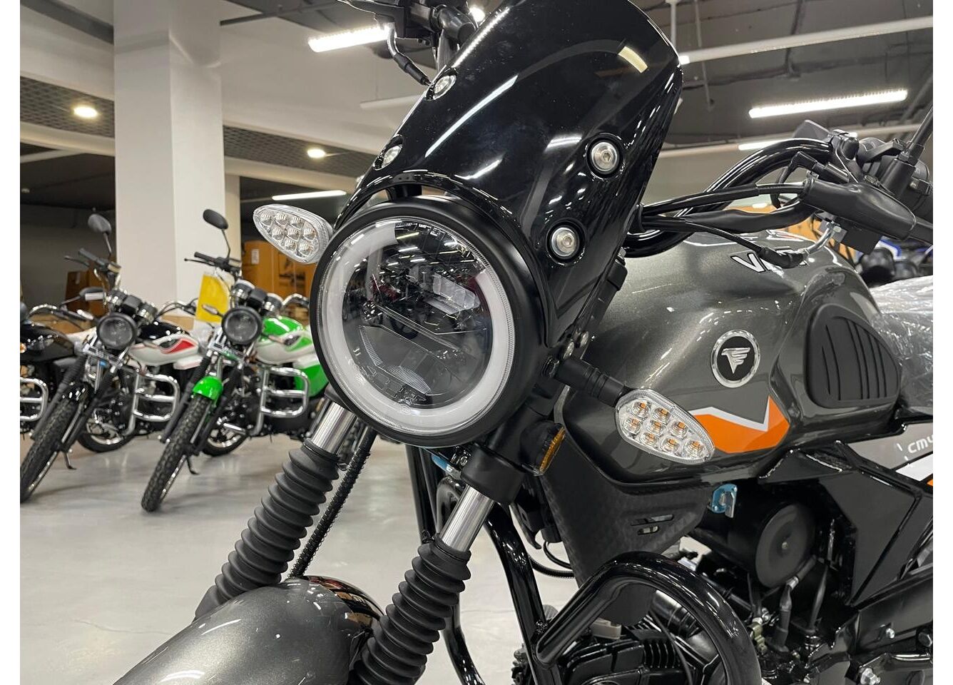 Мопед VMC NOVA 49сс (125сс) Led Full, дисковый тормоз, RKB RATO с баланс. валом, сигнализация в Астрахани