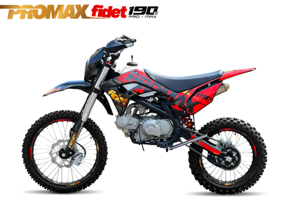 Мотоцикл (питбайк) PROMAX FIDET (ФАЙДЕТ) 190E MAX PRO LUX 19/16 в Астрахани