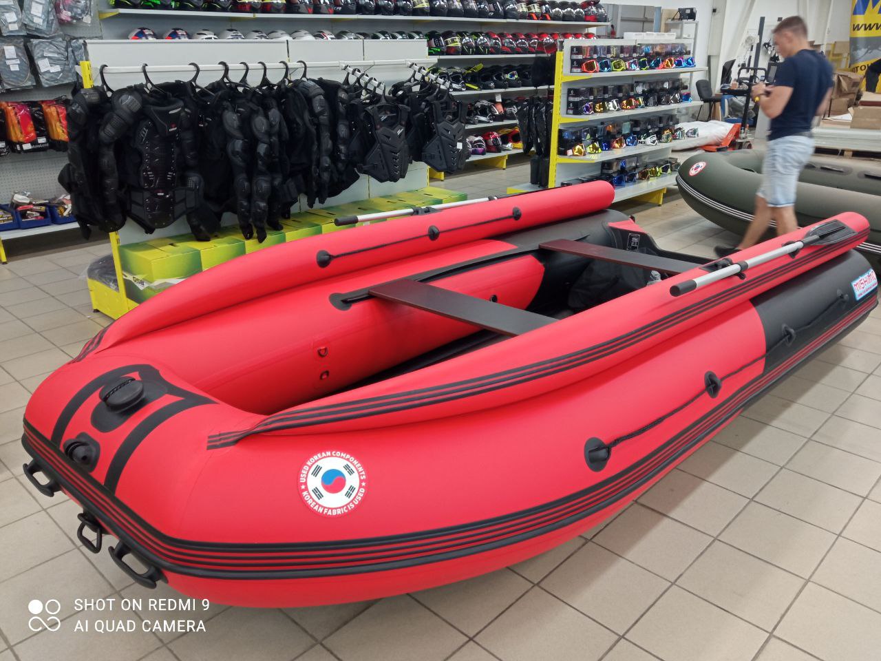 Лодка MISHIMO RIVER FJET PRO 430  под водомет в Астрахани