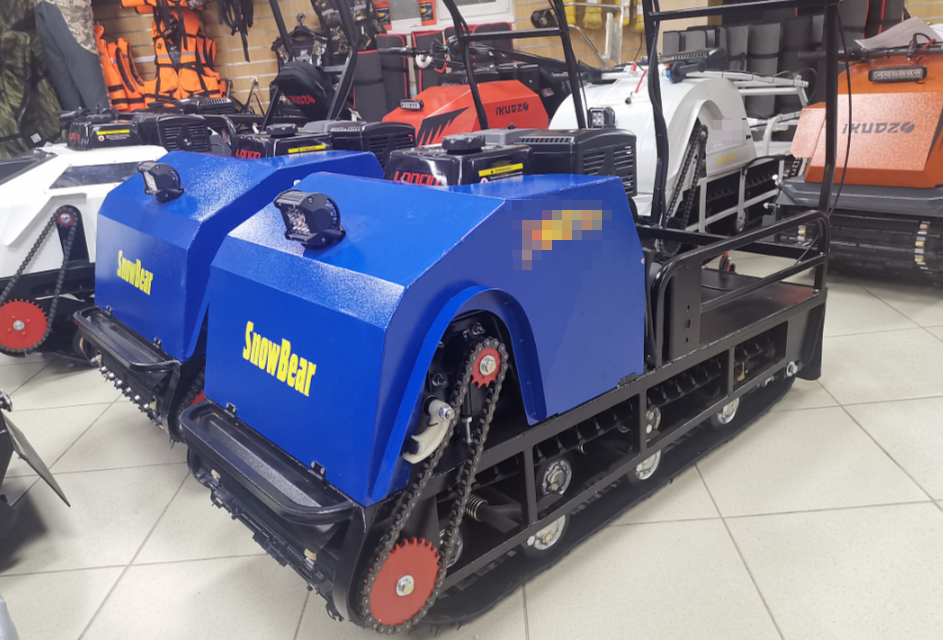 Мотобуксировщик SNOWBEAR 500 LONG 15  (длинная база) в Астрахани