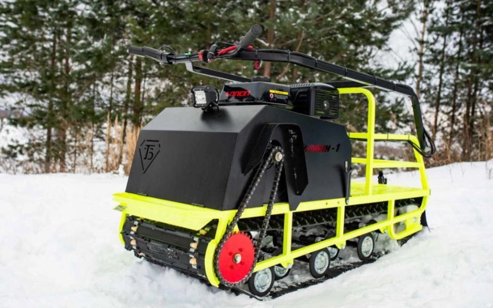 Мотобуксировщик Бурлак ХОЗЯИН-1 (капот металл) в Астрахани