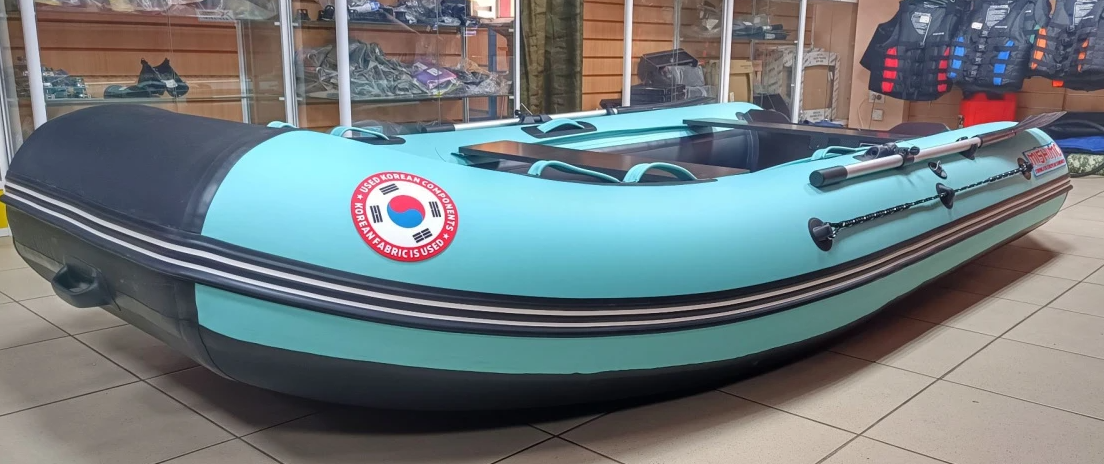 КОМПЛЕКТ ЛОДКА MISHIMO LITE 400 + МОТОР 9,9 (20) Л.С. в Астрахани