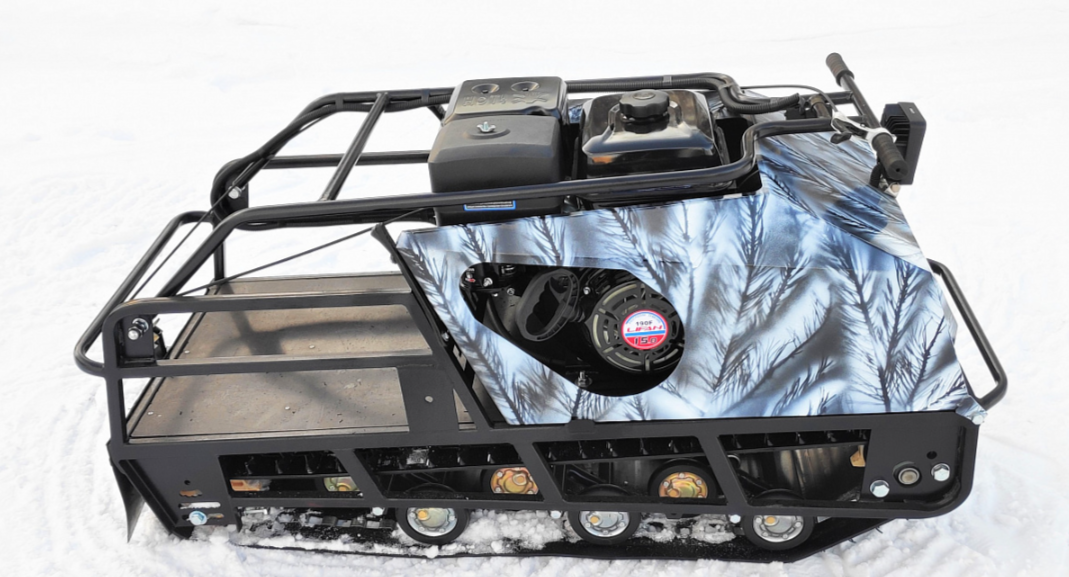 Мотобуксировщик Irondog (Железная собака) M500 15 Камуфляж Охотник в Астрахани