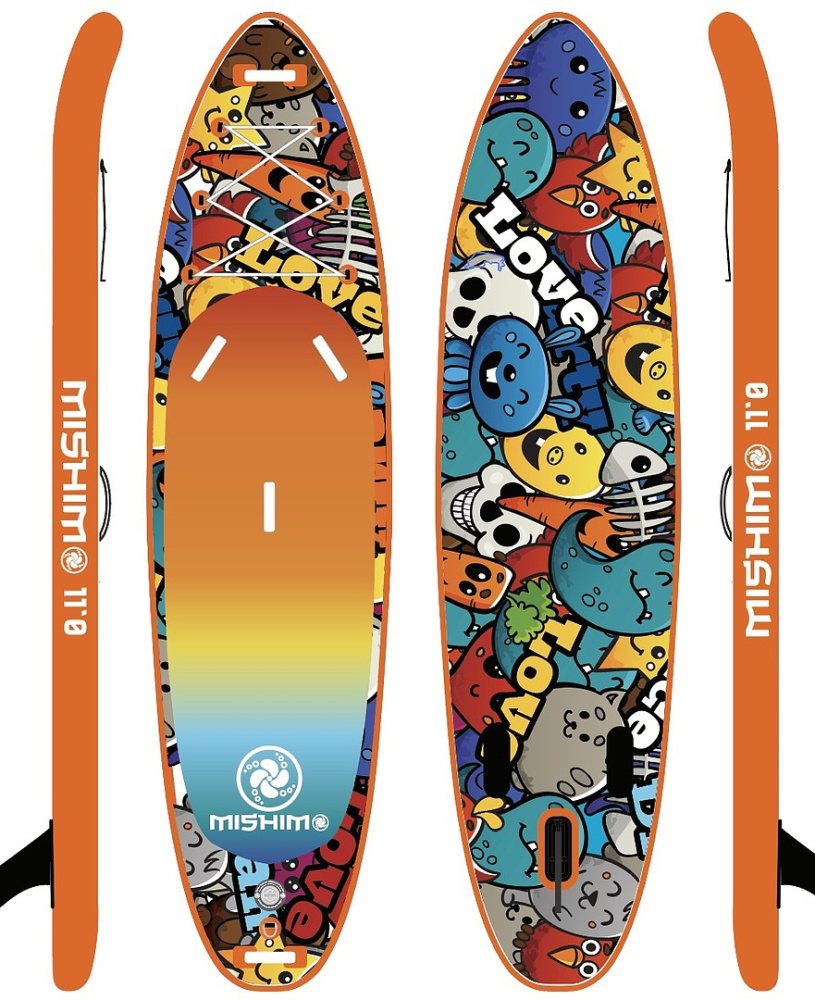 SUP (САП) Доска MISHIMO CRAZY-LINE 10.6’ (325см) в Астрахани