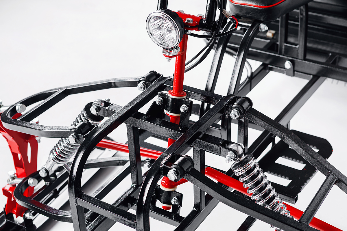 Лыжный модуль IKUDZO TERRAIN с подогревом ручек металлические лыжи в Астрахани