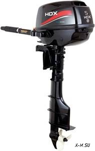 Лодочный мотор 4-х тактный HDX F 5 BMS в Астрахани
