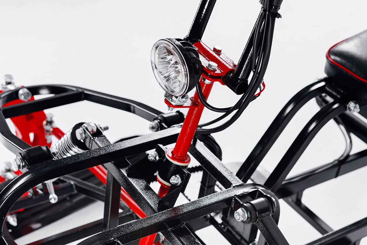 Лыжный модуль IKUDZO TERRAIN с подогревом ручек металлические лыжи в Астрахани