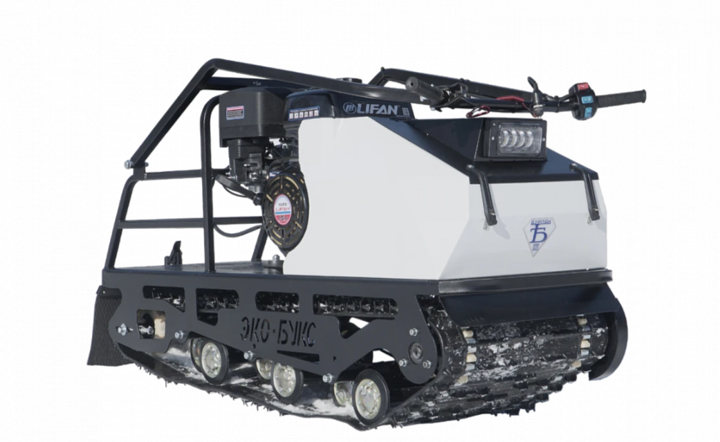 Мотобуксировщик ЭКО-букс V.2 15 л.с. (катковая подвеска, передний привод, длина 1450 мм) в Астрахани