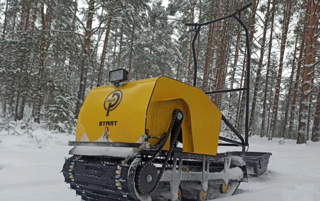 Мотобуксировщик РЫБАК СТАРТ Lifan 15 л.с. (металлический капот) в Астрахани