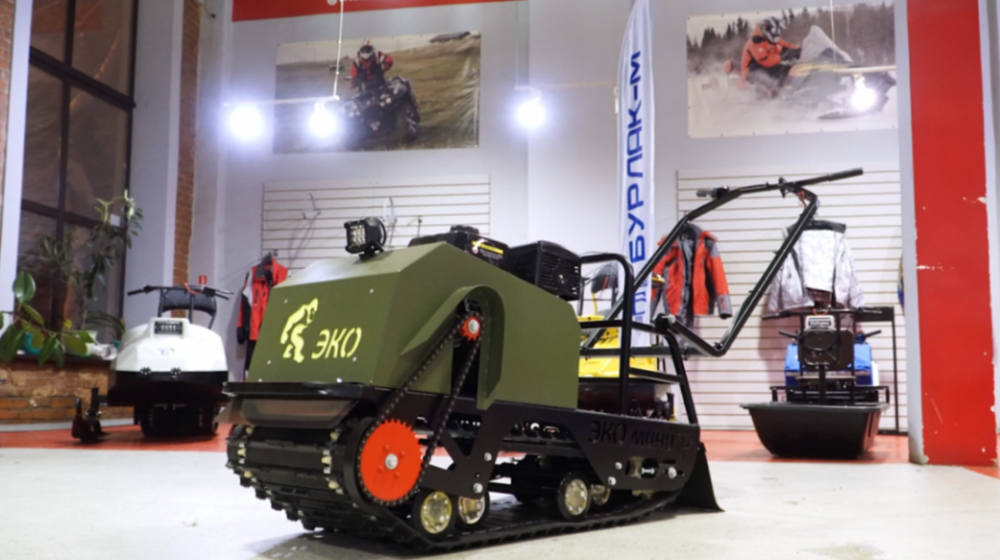 Мотобуксировщик ЭКО-Мини 15 лс (рама цельнометаллическая гнутая) в Астрахани