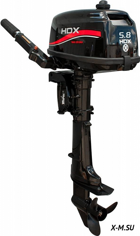 Лодочный мотор 2-х тактный HDX R series T 5,8 BMS в Астрахани