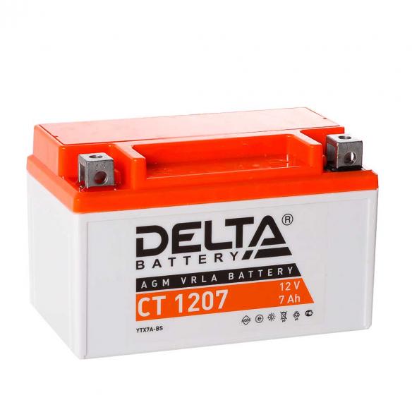 Аккумулятор Delta CT 1207 (12V / 7Ah) в Астрахани