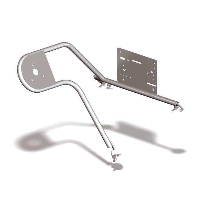 Стойка рулевая с креплением на баллон надувной лодки 25мм в Астрахани