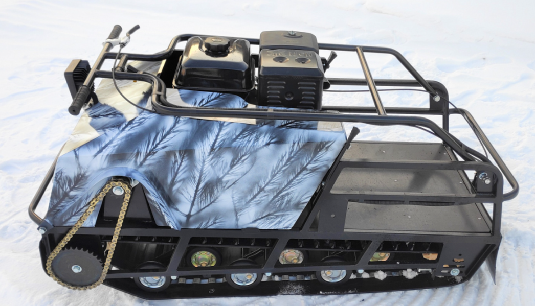 Мотобуксировщик Irondog (Железная собака) M500 15 Камуфляж Охотник в Астрахани