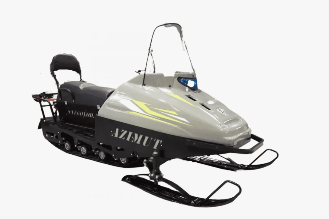 Миниснегоход Бурлак Азимут 24 л.с. , эл.запуск, реверс, тормоз гидравл, капот серый в Астрахани