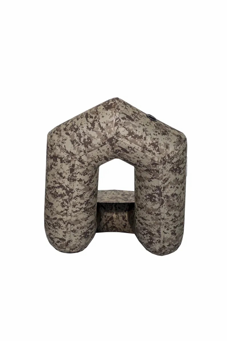 КРЕСЛО НАДУВНОЕ SMARINE, 85Х75 СМ, ПВХ, КОРИЧНЕВЫЙ ПИКСЕЛЬ в Астрахани