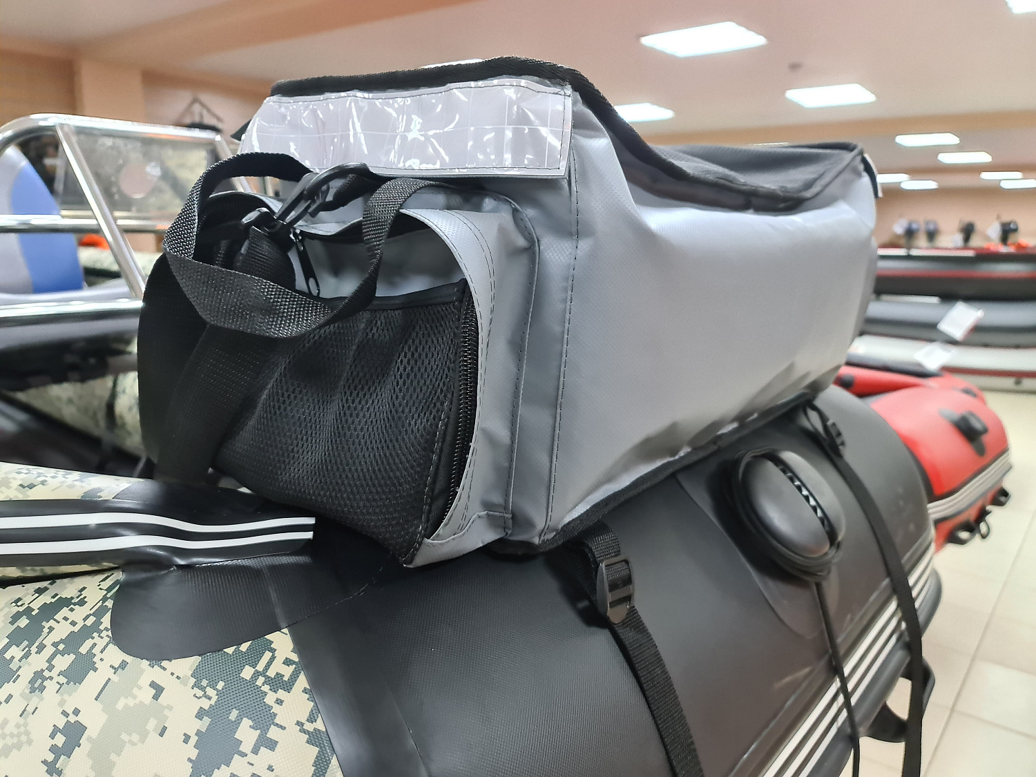 СУМКА ЛЮКС НА БАЛЛОН ДЛЯ ЛОДОК ПВХ 50Х25Х25 СМ в Астрахани