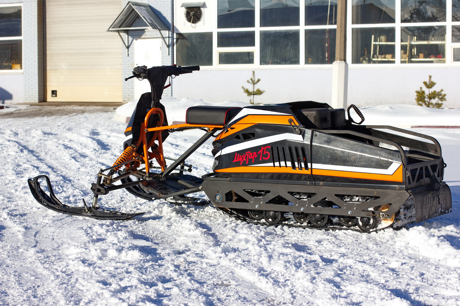 Мотобуксировщик IRBIS Мухтар 15 с лыжным модулем в комплекте в Астрахани