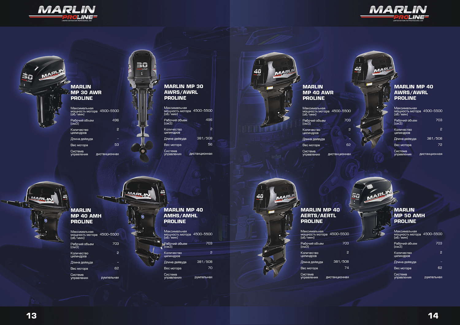 Лодочный мотор MARLIN PROLINE MP 30 AWR в Астрахани