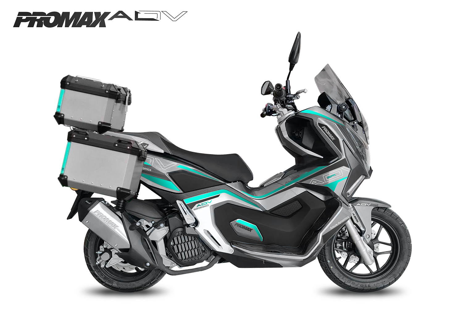 МаксиСкутер PROMAX ADV-Extra 250(49) (EFI, ABS, BOX, AUDIO) в Астрахани