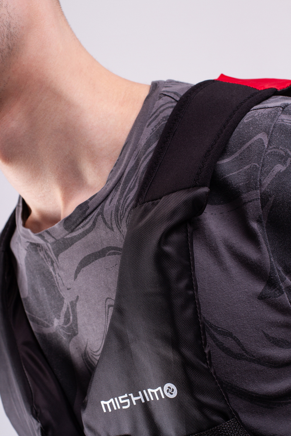 Жилет спасательный MISHIMO PRO Премиум качества Черно-красный в Астрахани